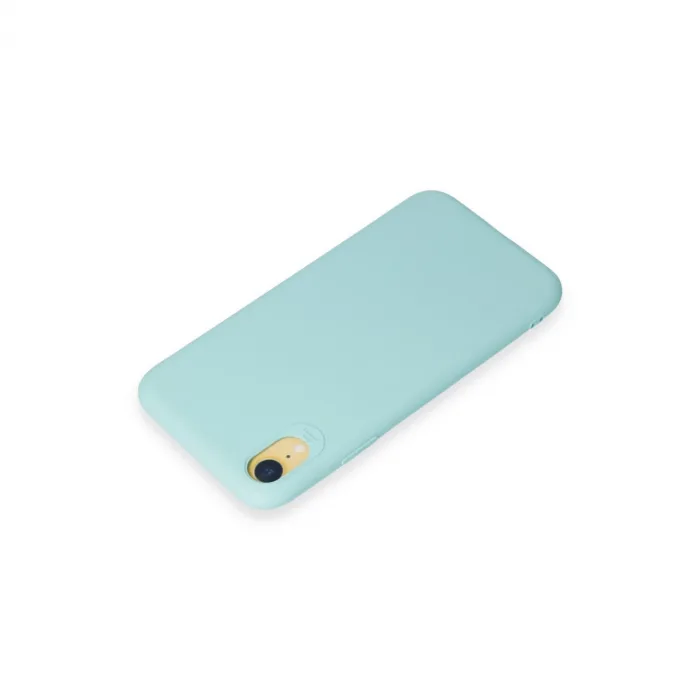 İphone Xr Kılıf First Silikon - Turkuaz