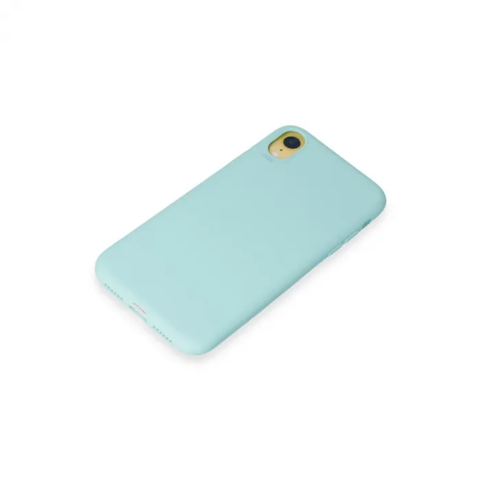 İphone Xr Kılıf First Silikon - Turkuaz