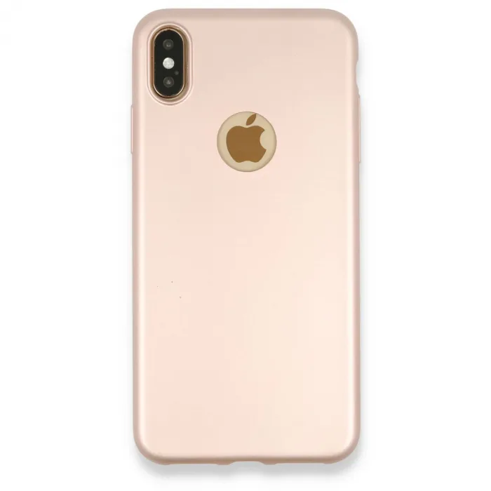 İphone Xs Max Kılıf First Silikon - Rose Gold