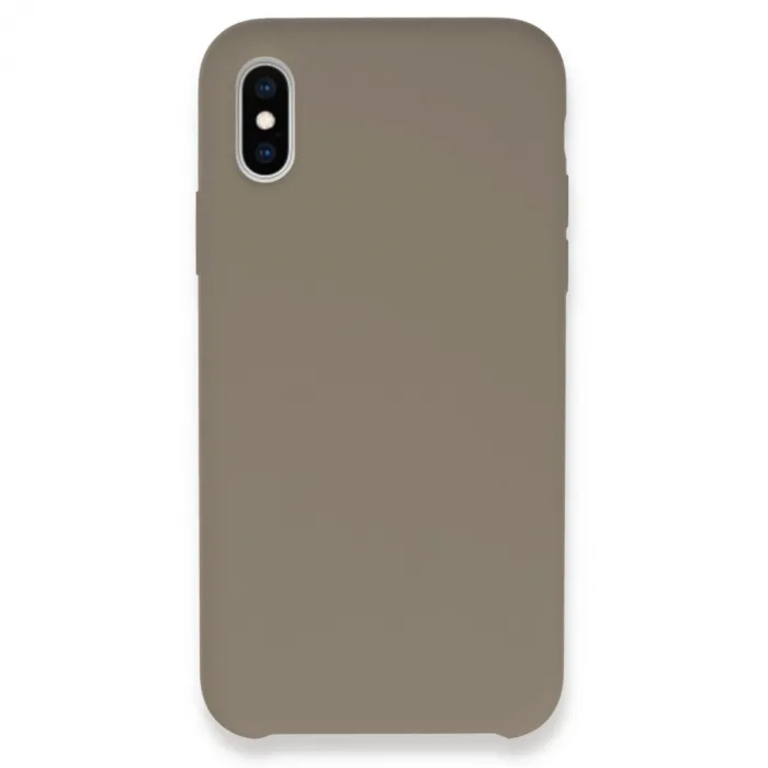 İphone Xs Max Kılıf Lansman Legant Silikon - Bej