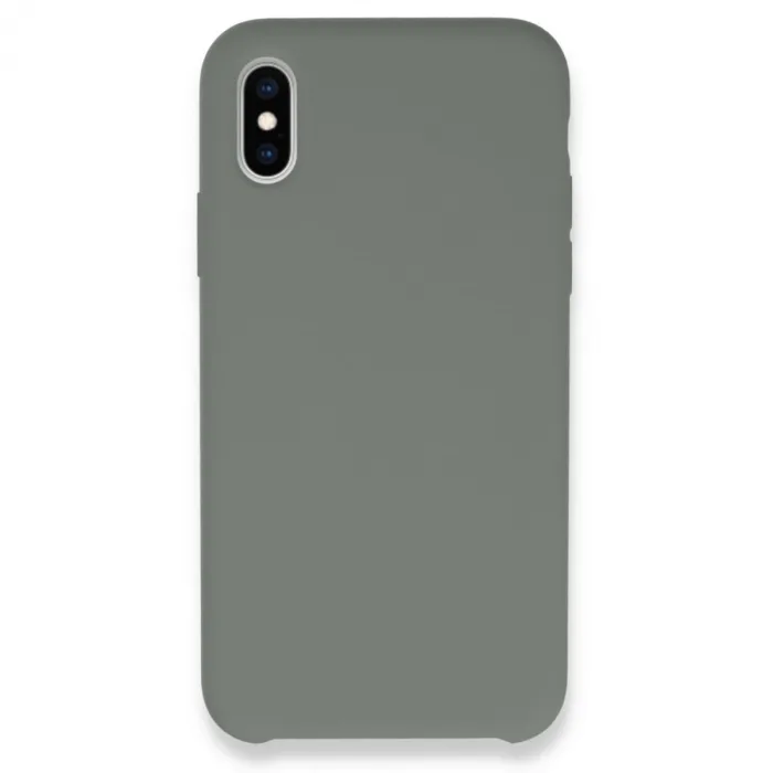 İphone Xs Max Kılıf Lansman Legant Silikon - Gri