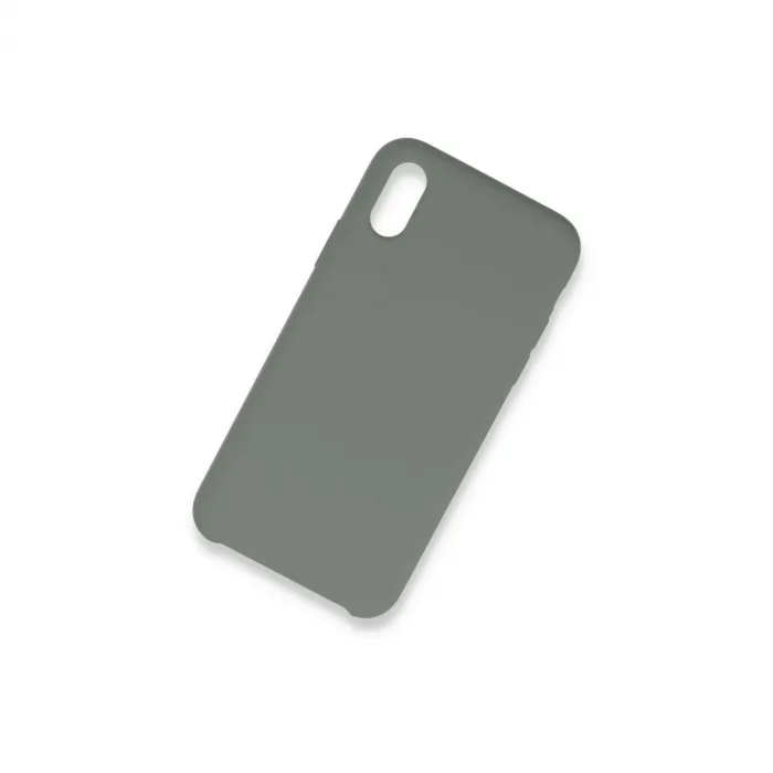 İphone Xs Max Kılıf Lansman Legant Silikon - Gri
