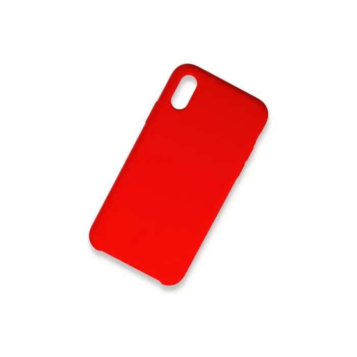 İphone Xs Max Kılıf Lansman Legant Silikon - Kırmızı