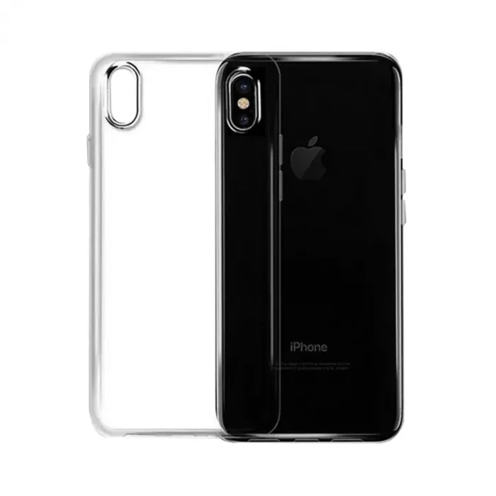 İphone Xs Max Kılıf Lüx Şeffaf Silikon