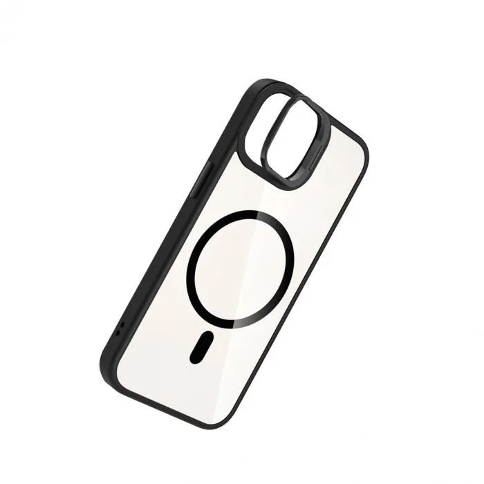 Joko Apple İphone 11 Remim Lensli Magsafe Standlı Kapak - Siyah