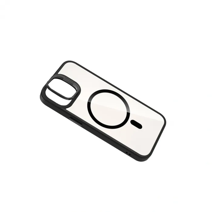 Joko Apple İphone 11 Remim Lensli Magsafe Standlı Kapak - Siyah