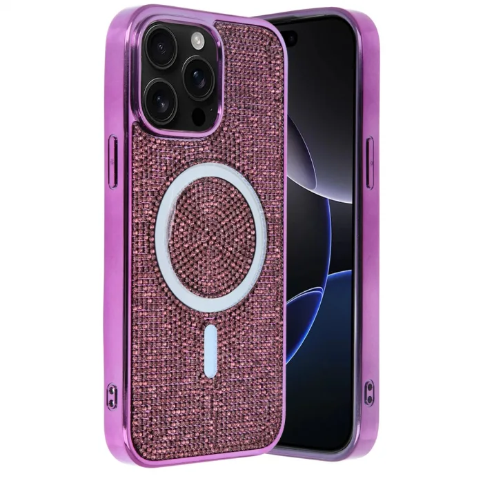 Joko  iPhone 14 Pro Max Helen Magsafe Kapak - Derin Mor