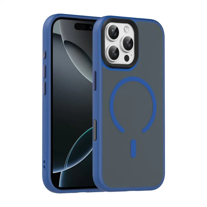 Joko Apple İphone 16 Pro Max Megane Magsafe Kapak - Lacivert