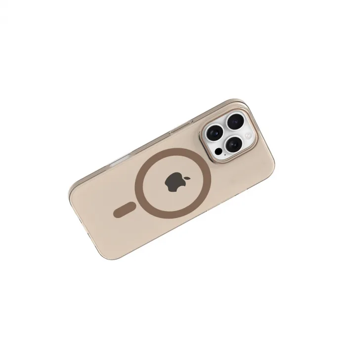 Joko Apple İphone 16 Pro Pc Blank Magsafe Kapak - Çöl Titanyum