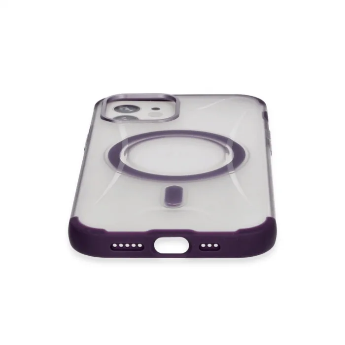 Joko  iPhone 11 Hilton Magsafe Kapak - Derin Mor