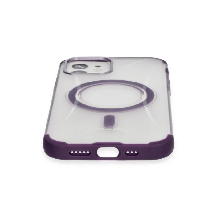 Joko İphone 12 Hilton Magsafe Kapak - Derin Mor