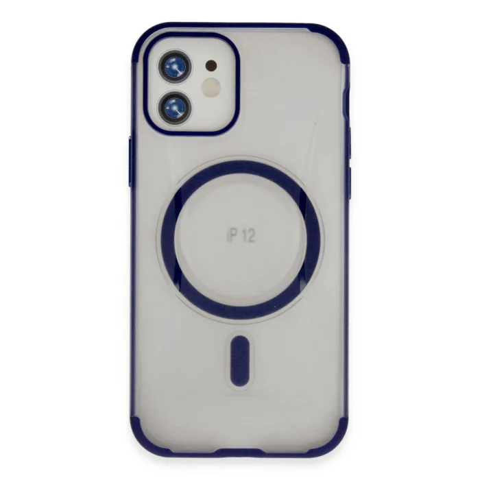 Joko  İphone 12 Hilton Magsafe Kapak - Lacivert