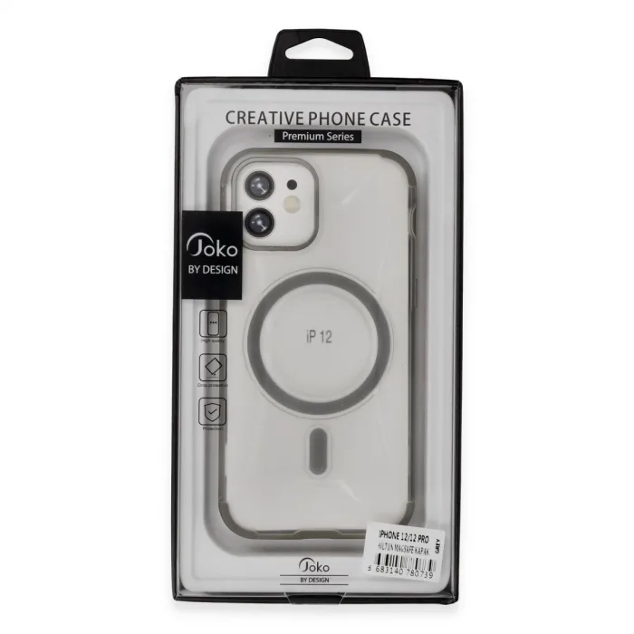 Joko  iPhone 12 Hilton Magsafe Kapak - Siyah