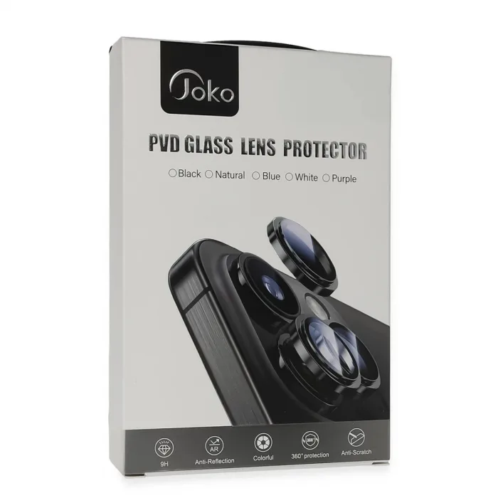 Joko  İphone 13 Pvd Metal Kamera Lens - Siyah