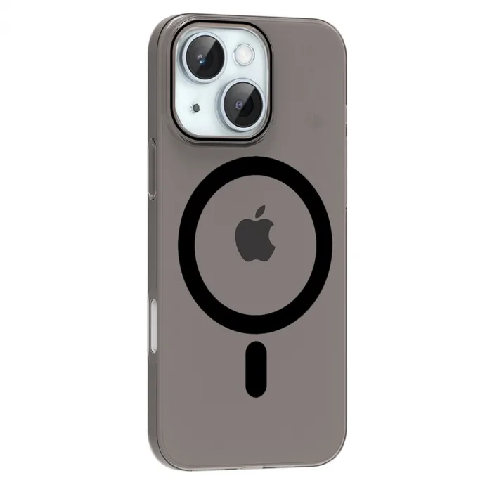 Joko  iPhone 14 PC Blank Magsafe Kapak - Siyah