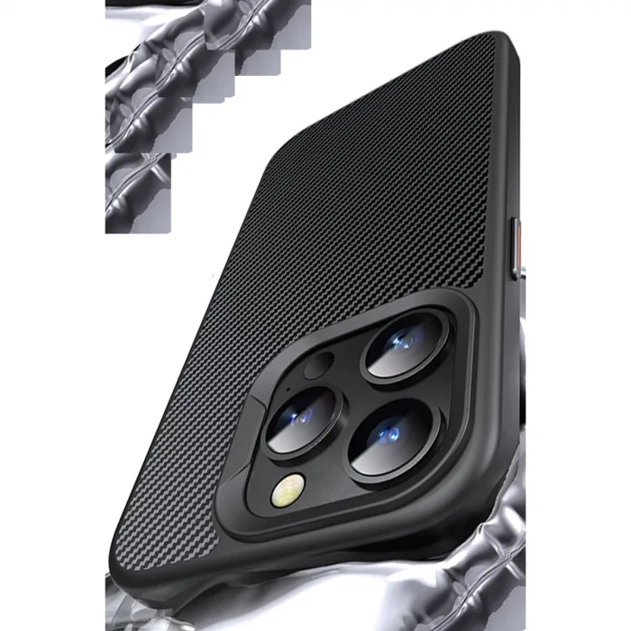 Joko İphone 14 Pro Dart Karbon Magsafe Kapak - Siyah