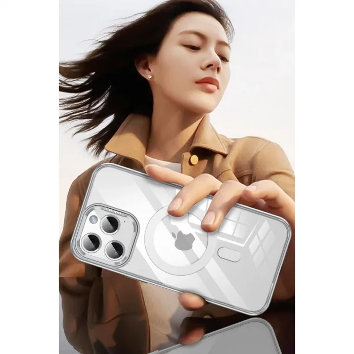 Joko  iPhone 14 Pro Drop Magsafe Kapak - Derin Mor