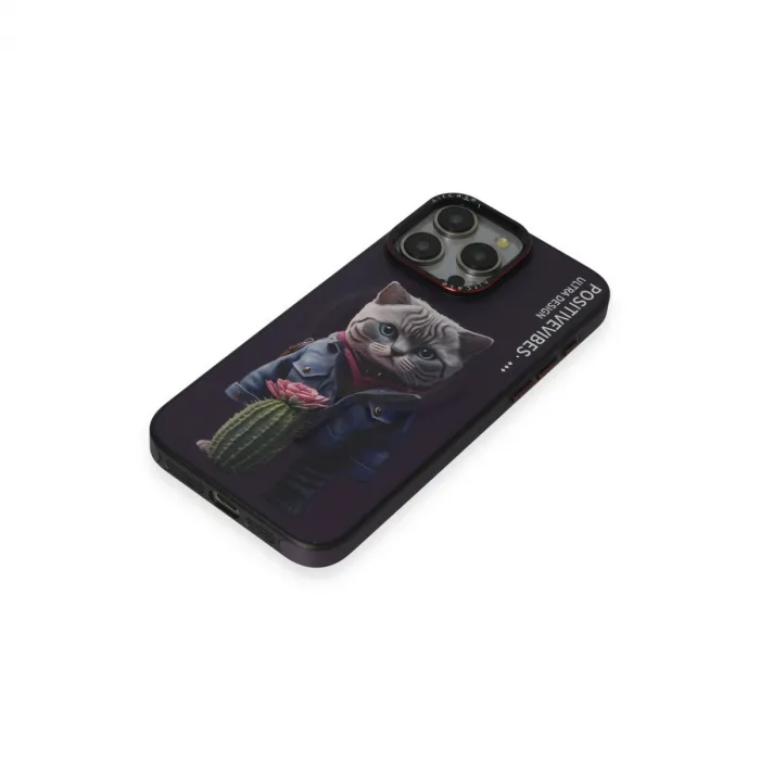 Joko  İphone 14 Pro Fun Magsafe Kapak - Derin Mor