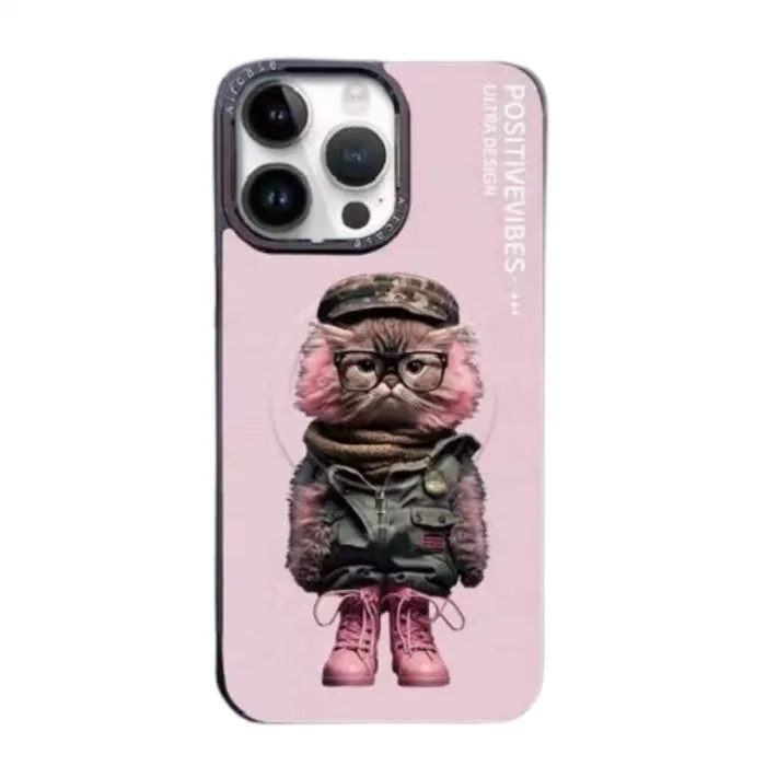 Joko  iPhone 14 Pro Fun Magsafe Kapak - Pembe