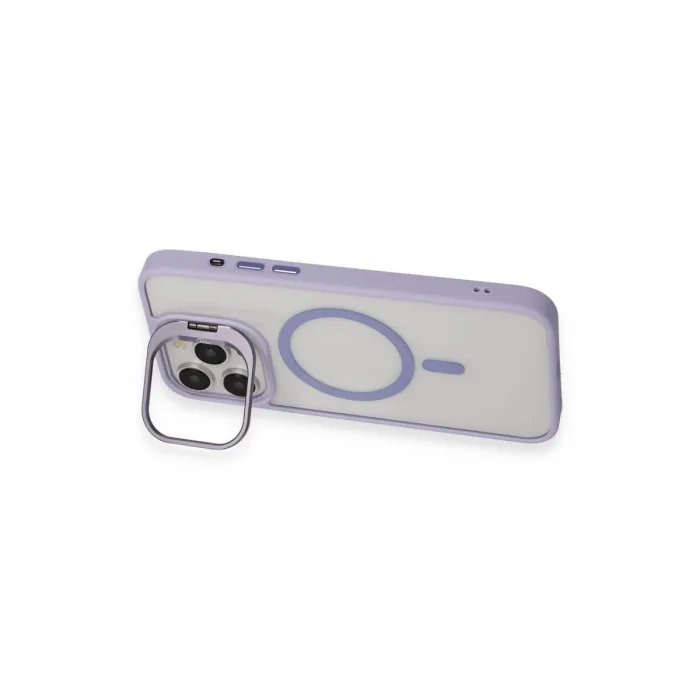 Joko İphone 14 Pro Kılıf Roblox Lens Magsafe Standlı Kapak - Derin Mor
