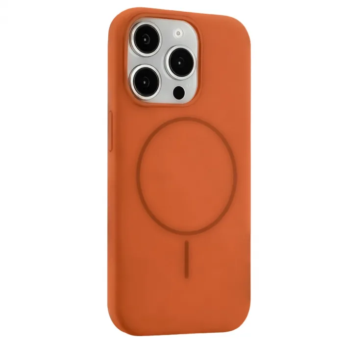 Joko  İphone 14 Pro Max Kılıf Jully Magsafe Kapak - Turuncu