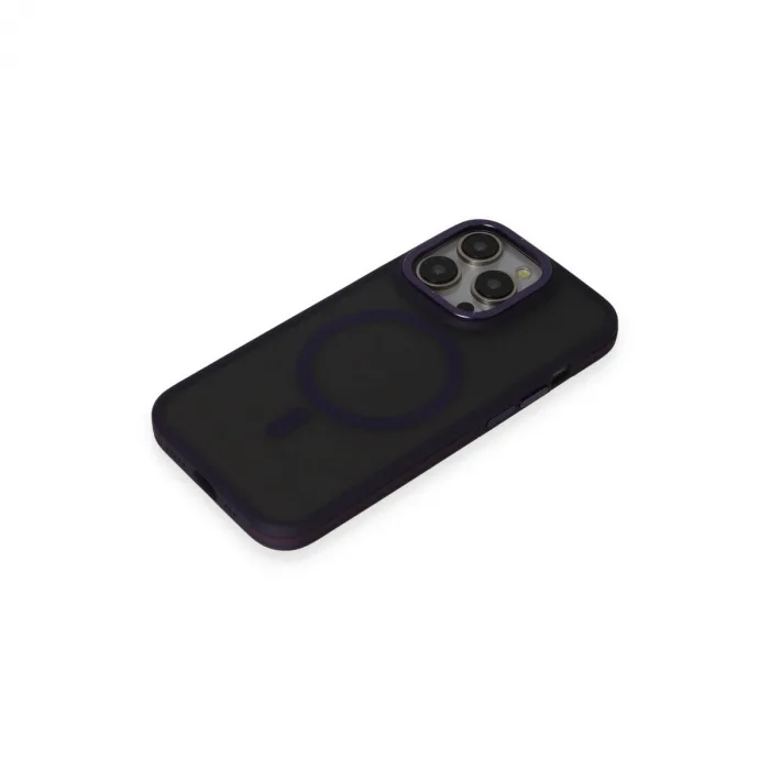 Joko  İphone 14 Pro Max Kılıf Rocky Magsafe Kapak - Derin Mor