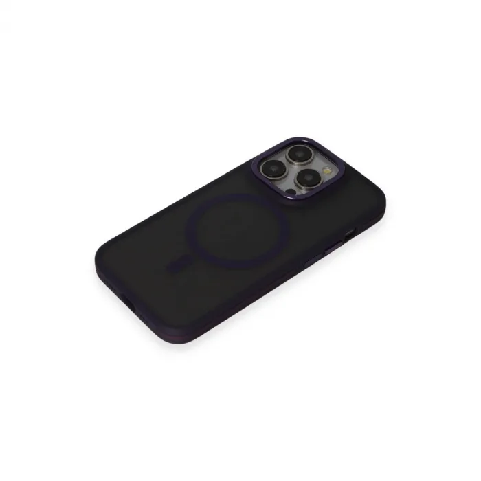 Joko İphone 14 Pro Max Kılıf Rocky Magsafe Kapak - Derin Mor