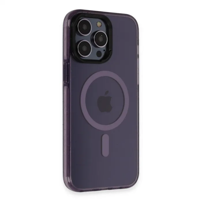 Joko  İphone 14 Pro Max Kılıf Tigra Magsafe Kapak - Derin Mor