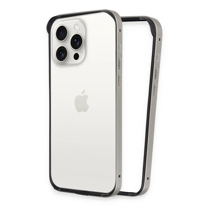 Joko  İphone 14 Pro Max Land Bumper Koruma Kapak - Titan Gri