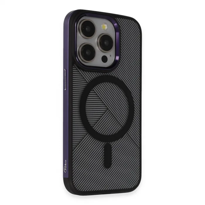 Joko İphone 14 Pro Vito Magsafe Kapak - Derin Mor
