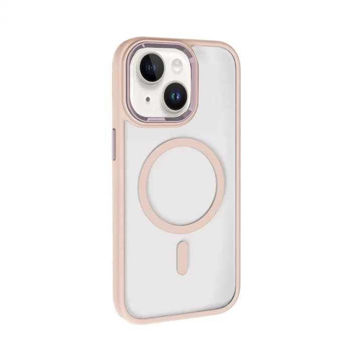 Joko  iPhone 14 Terea Magsafe Kapak - Pembe