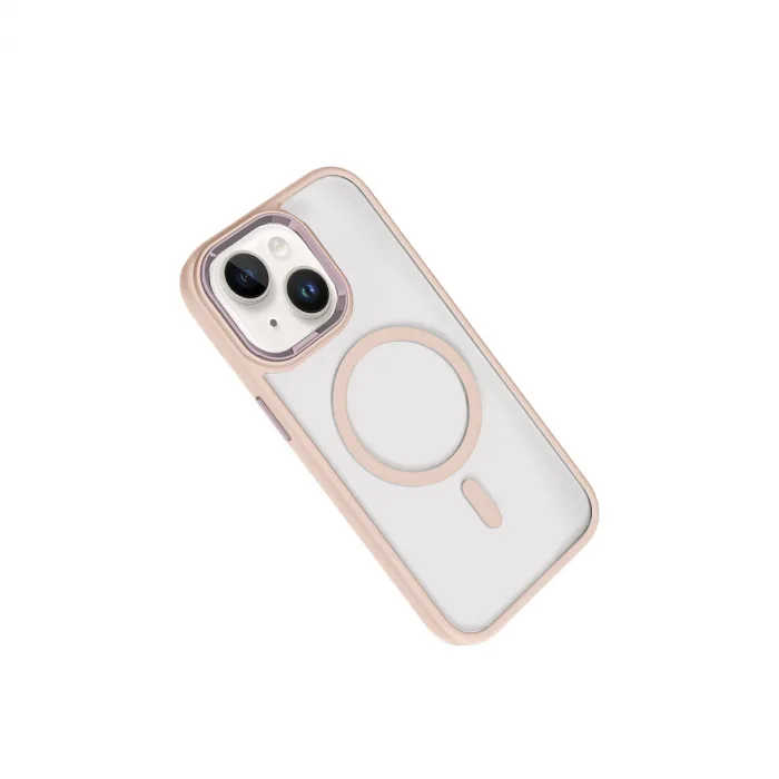 Joko  iPhone 14 Terea Magsafe Kapak - Pembe