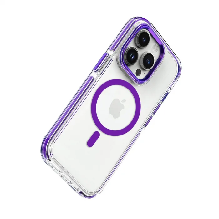 Joko  İphone 15 Pro Max Bella Magsafe Kapak - Derin Mor