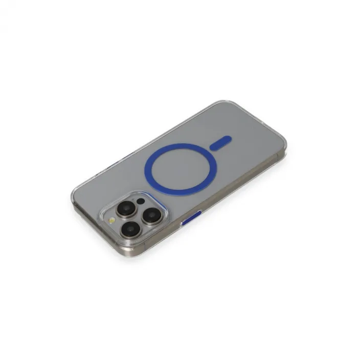 Joko  İphone 15 Pro Max Bubble Magsafe Kapak - Lacivert
