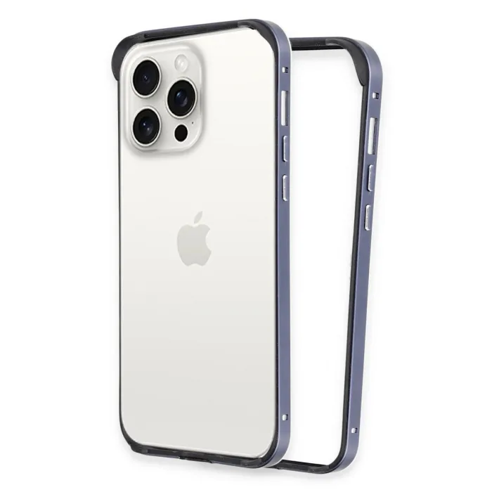 Joko  İphone 15 Pro Max Land Bumper Koruma Kapak - Lacivert