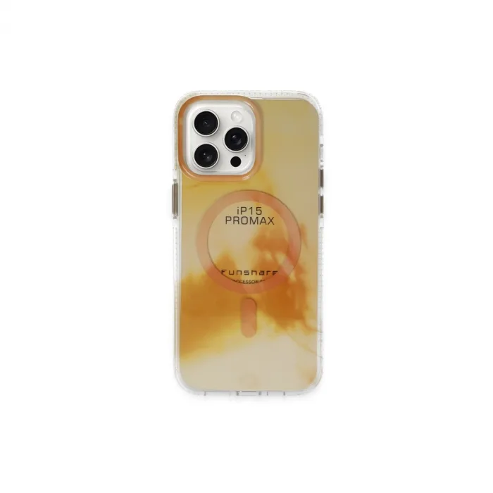 Joko  iPhone 15 Pro Max Phantom Magsafe Kapak - Gold