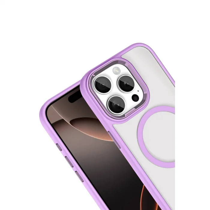 Joko  iPhone 15 Pro Max Terea Magsafe Kapak - Lila