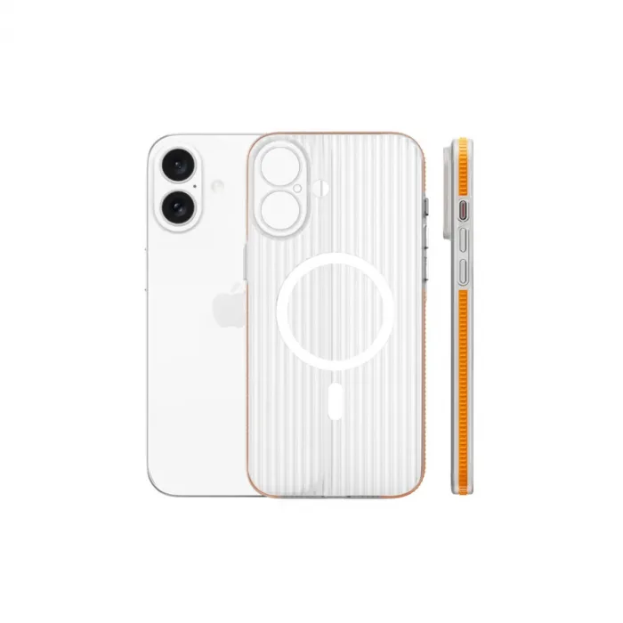 Joko  İphone 16 Line Magsafe Kapak - Turuncu