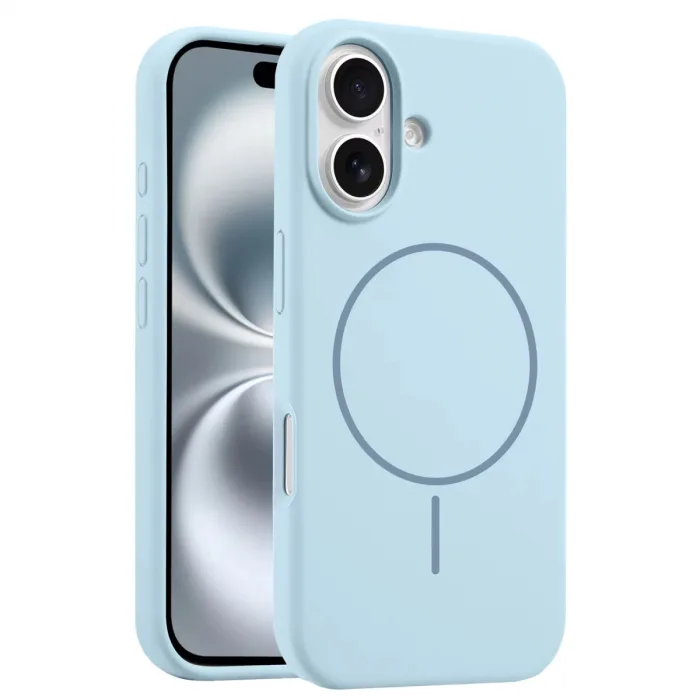 Joko  İphone 16 Plus Kılıf Jully Magsafe Kapak - Mavi