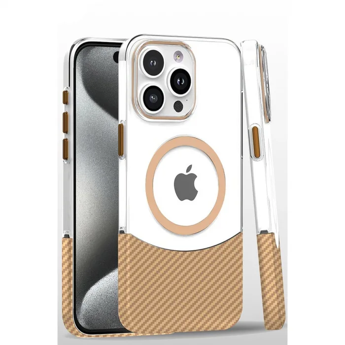 Joko  İphone 16 Pro Carbon Puzzle Magsafe Kapak - Desert