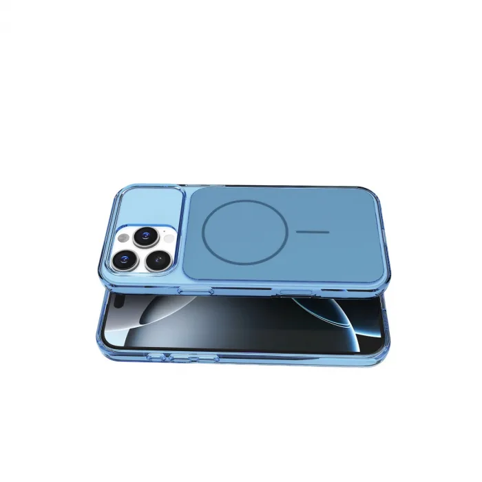 Joko  iPhone 16 Pro Max Bruma Magsafe Kapak - Mavi