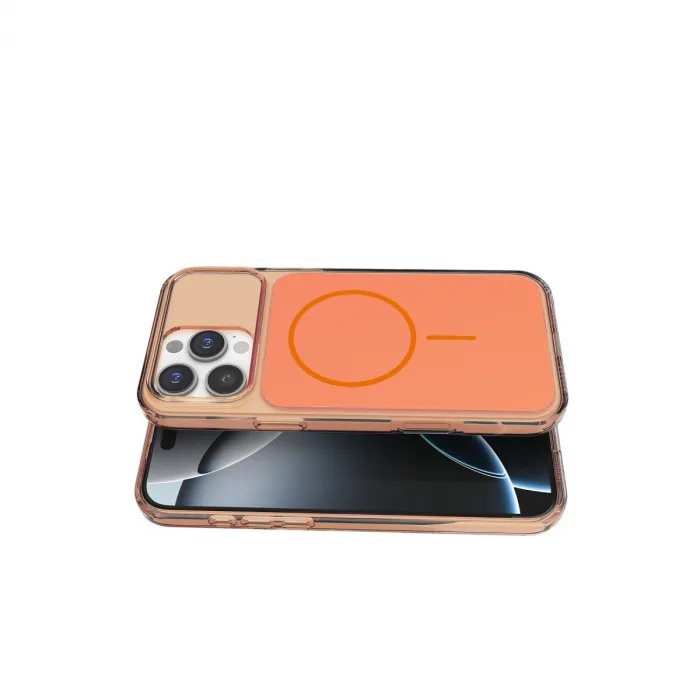 Joko  iPhone 16 Pro Max Bruma Magsafe Kapak - Turuncu