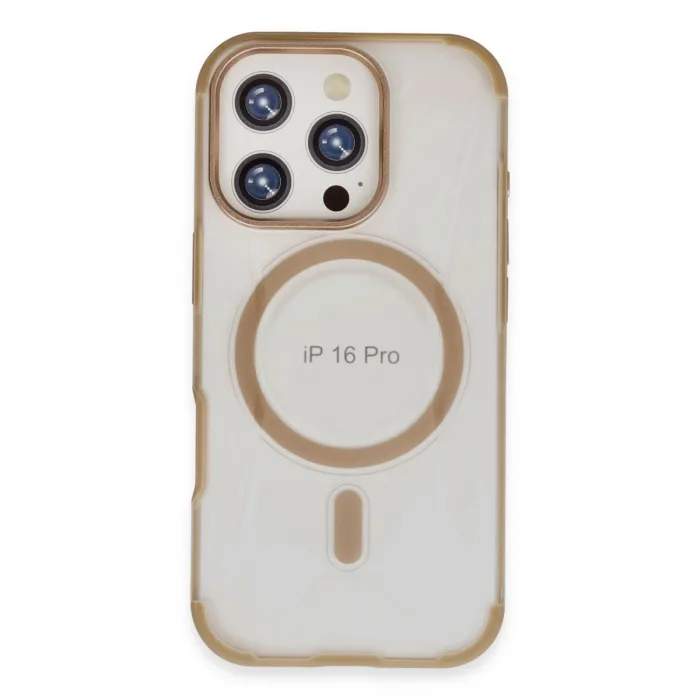 Joko  iPhone 16 Pro Max Hilton Magsafe Kapak - Gold