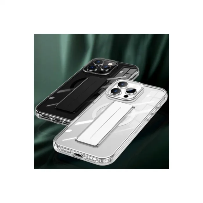 Joko İphone 16 Pro Max Kılıf Alfa Magsafe Standlı Kapak - Siyah