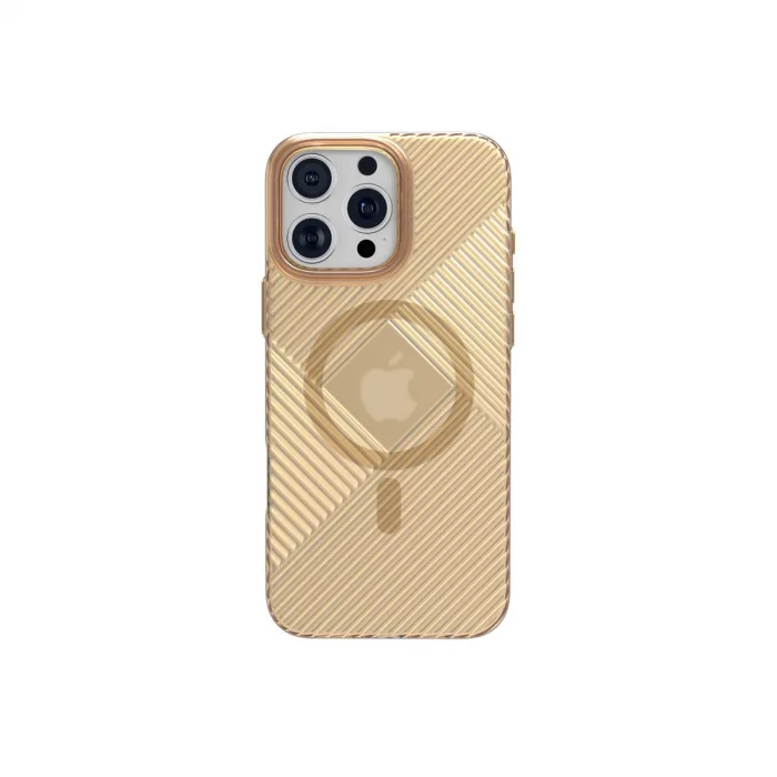 Joko  iPhone 16 Pro Max Stella PC Sert Magsafe Kılıf - Gold