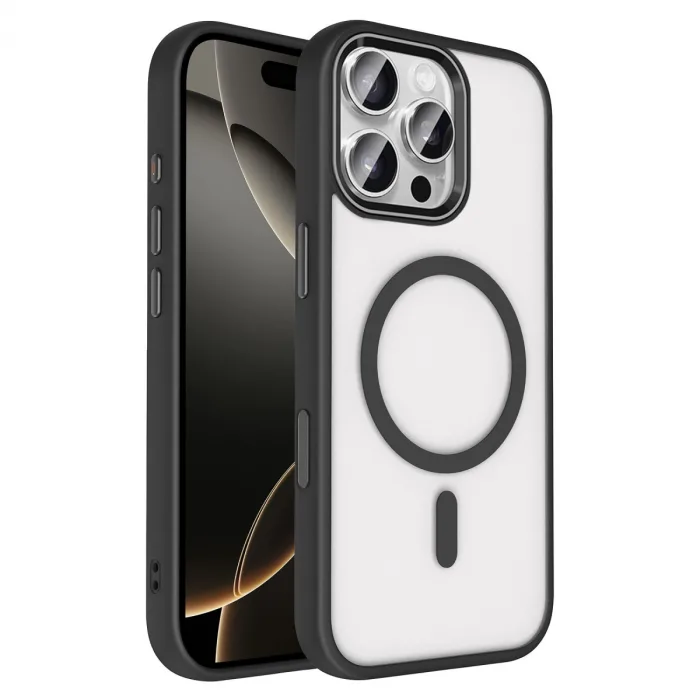 Joko  iPhone 16 Pro Max Terea Magsafe Kapak - Siyah