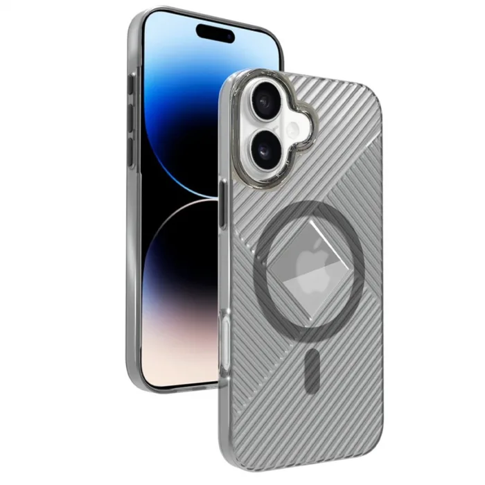 Joko  iPhone 16 Stella PC Sert Magsafe Kılıf - Siyah