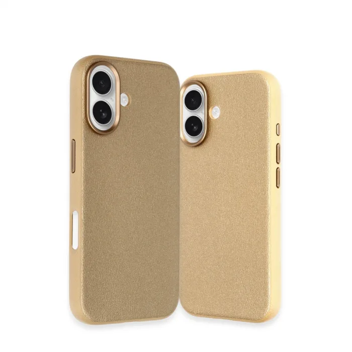 Joko  iPhone 16 Wonder Deri Magsafe Kapak - Bronz
