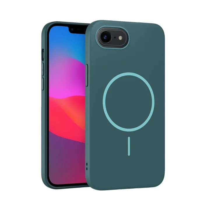 Joko  İphone 16e Broş Magsafe Kapak - Turkuaz