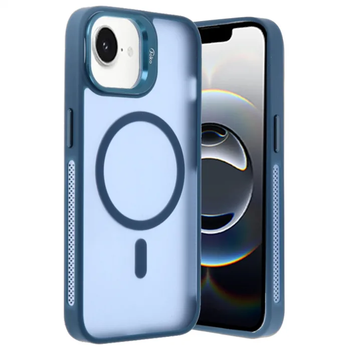 Joko İphone 16e Flet Lens Magsafe Kapak - Lacivert